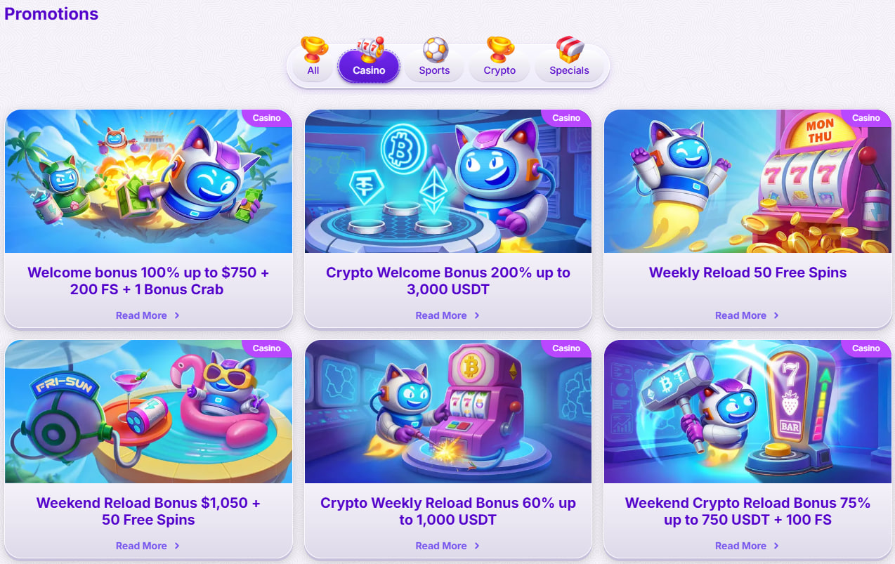 RoboCat Casino
